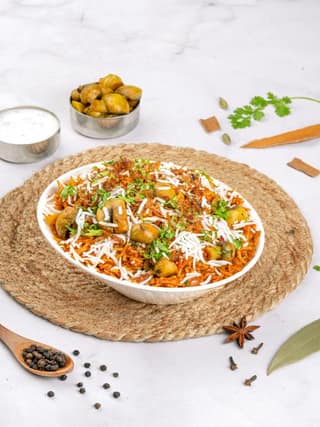 MUSHROOM BIRYANI