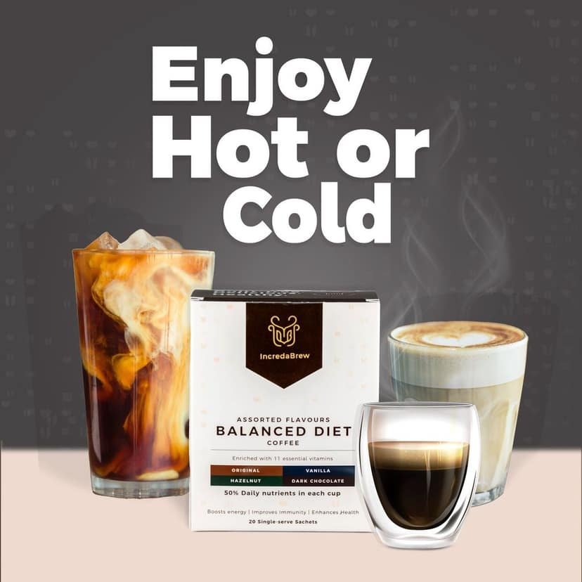 Wellness Instant Coffee - Any 3 Flavours view 4