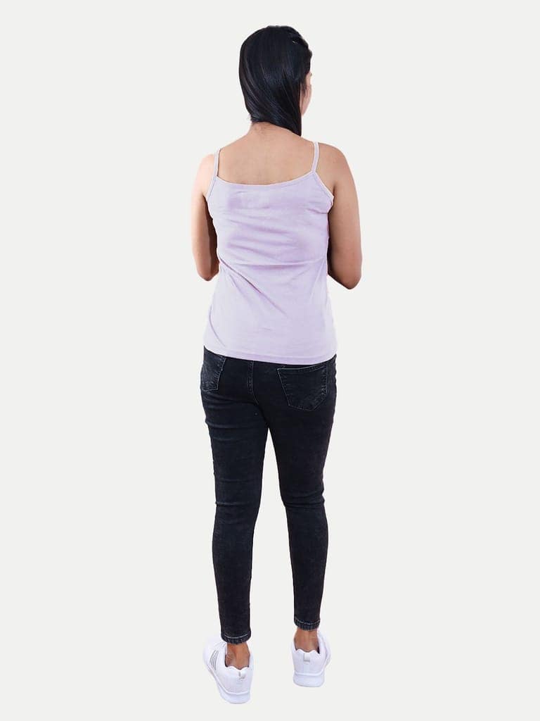 Women light Pink Camisole view 4