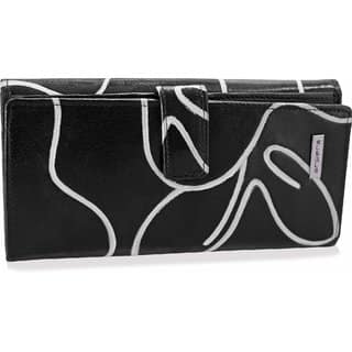 arpera Leather Ladies purse Black C11445-1B
