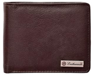 LEATHERMAN BROWN LEATHER MEN'S WALLET-1517B_br