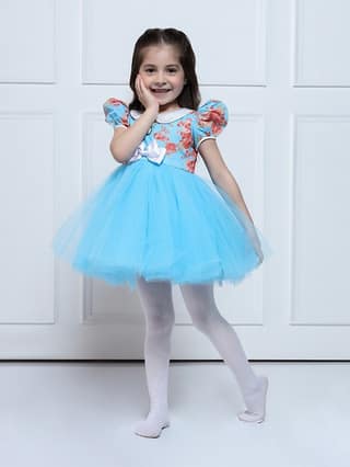 THE PONY & PEONY CO. Jasmine - Girl Half Sleeves Dress