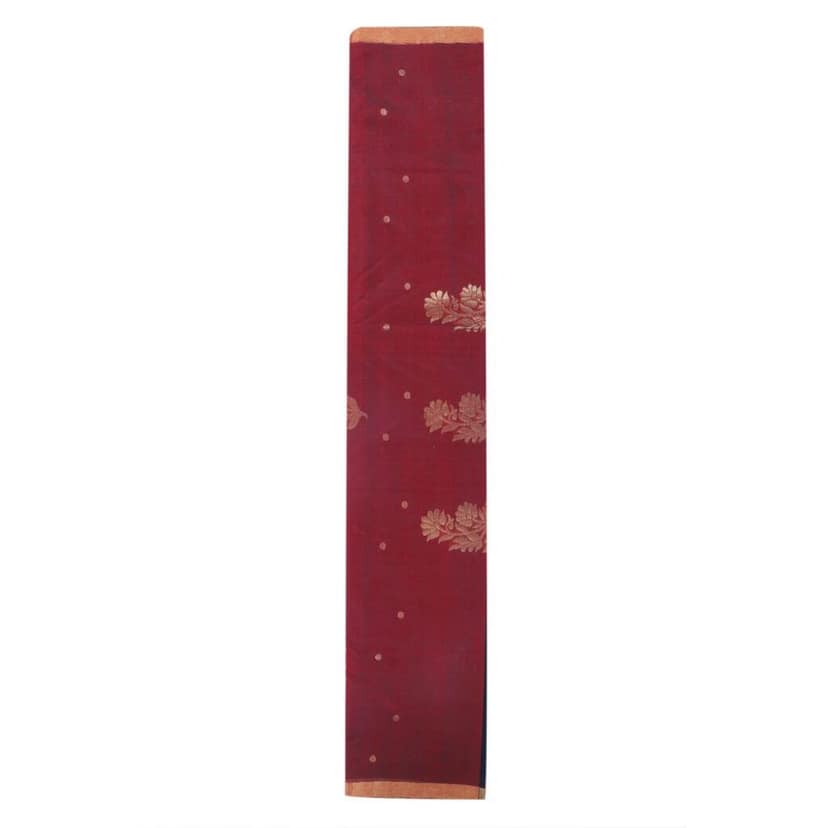 HANDLOOM CHANDERI 03 PCS TRADITIONAL SUIT (SKU - 1RC204110621 Suit 2) view 5