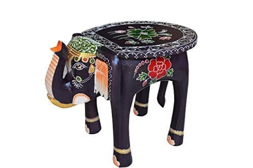 KONDAPALLI STRONG WOODEN ELEPHANT HOME / POOJA DECOR
