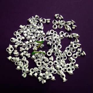 Brand Zero White Colour Eyelits Standard Size - Pack of 100 pcs