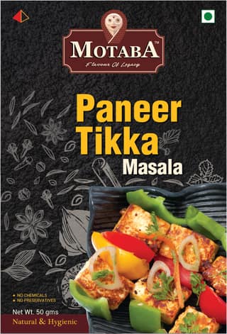 MOTABA Paneer Tikka Masala, 100 gm - MOTABA Paneer Tikka Masala, 100 gm