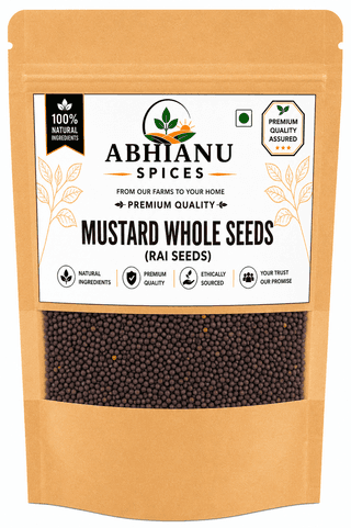 Abhianu Spices Mustard Seeds Rai Sarson
