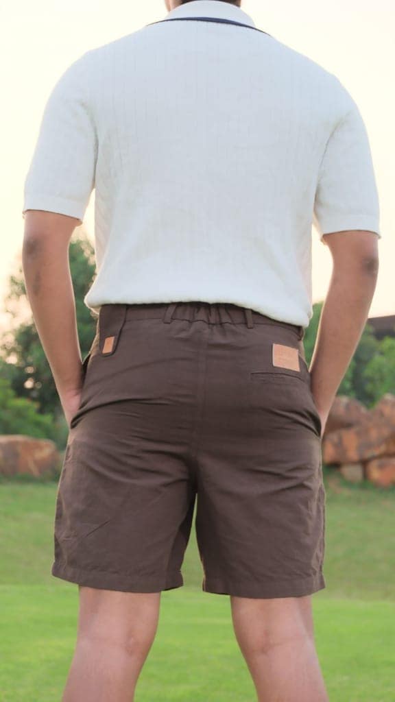 Johnny Gorkha Men's Golf Shorts | Blend of Hemp and Cotton Fabric view 2