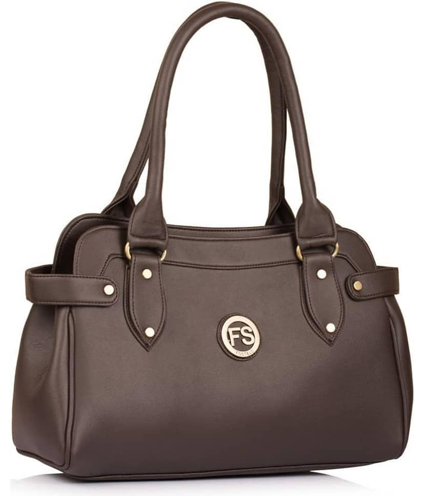 Fostelo - Brown PU Shoulder Bag view 2
