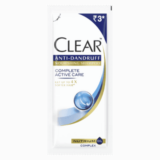 Clear Hair Shampoo Complete Active Care Anti Dandruff Rs.3/-