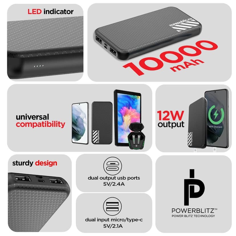 Powerhouse 10000 Power Bank view 2