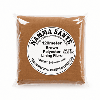 Brown Polyester Lining Fibre (Bada Panna), Brown Polyester Lining Cloth (Bada Panna), Brown Polyester Lining Fabric (Bada Panna), Brown Polyester Inner Lining (Bada Panna), Brown Polyester Lining Material (Bada Panna)