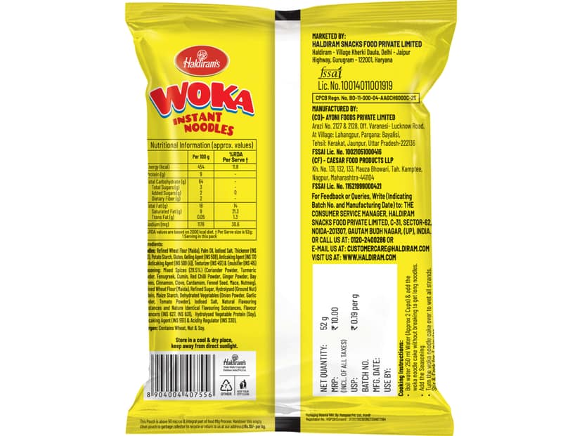 Woka Instant Noodles Pack of 10 view 2