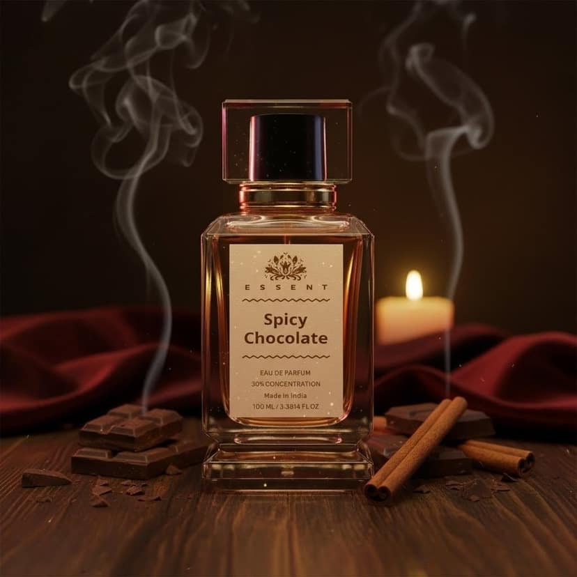 Essent Perfumes Spicy Chocolate Eau de Parfum (EDP) – Warm Spicy Cocoa Sweet Long Lasting Perfume – Unisex Fragrance view 3