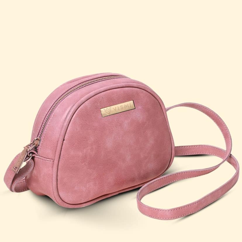 VISMIINTREND Stylish Crossbody Sling Bag with Adjustable Strap | Pu Leather Travel Bag | for Women, Girls | Birthday | Anniversary | Diwali Gift view 7