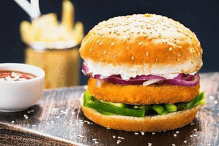 HUNGRY BIRD CHICKEN BURGER