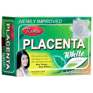 Renew Placenta White Anti Acne And Anti Ageing Skin Soap - 135gm