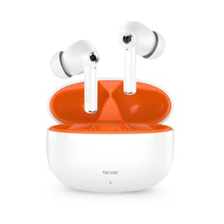 Omega 201 Wireless Earbud With Deep Bass | IPX Water Resistant Omega 201 Wireless Earbud With Deep Bass | IPX Water Resistant - White