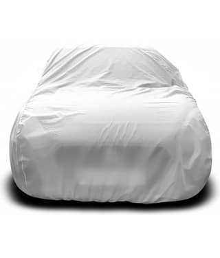 Autoretail Dust Proof Car Body Polyster Cover For Mahindra XUV 500 With Mirror Pocket Silver (Pack Of 1)
