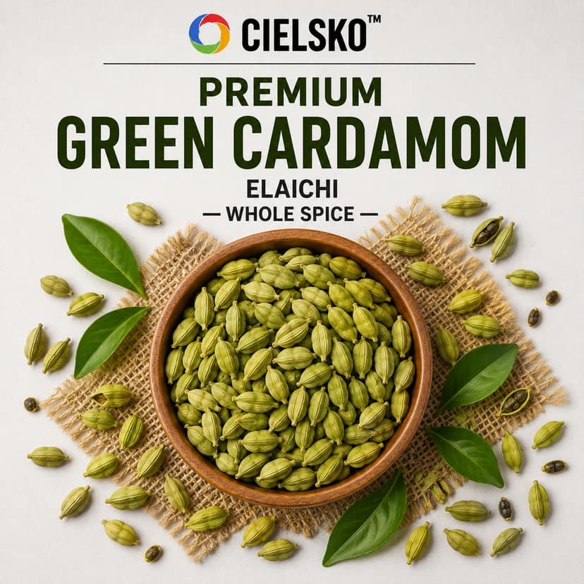 Cielsko Green Cardamom Whole-100 g view 3