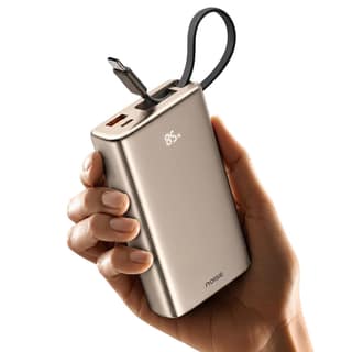Noise Newly Launched India's 1st Power Bank 20000mAh 45W Ultra Fast Charging: Built-in Type-C Cable, Digital Battery%, Advanced Safety, Metallic Finish, Triple Output, BIS Certified (Titanium) Noise Newly Launched India's 1st Power Bank 20000mAh 45W Ultr