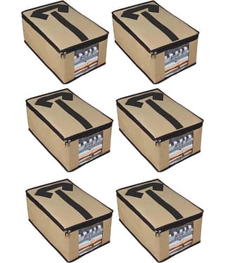 SH NASIMA - Closet Organizers ( Pack of 6 )