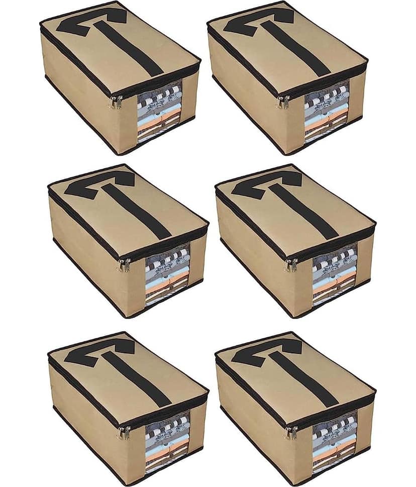 SH NASIMA - Closet Organizers ( Pack of 6 )