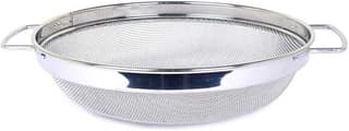 Keval Stainless Steel Puran Jali Chalan Strainer Mesh Jali, 7 Inch