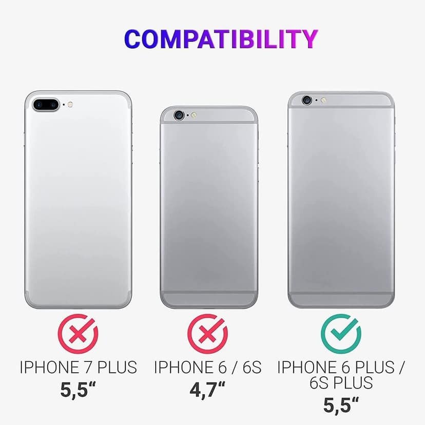 LIRAMARK Liquid Silicone Soft Back Cover Case for Apple iPhone 7 Plus / 8 Plus view 2