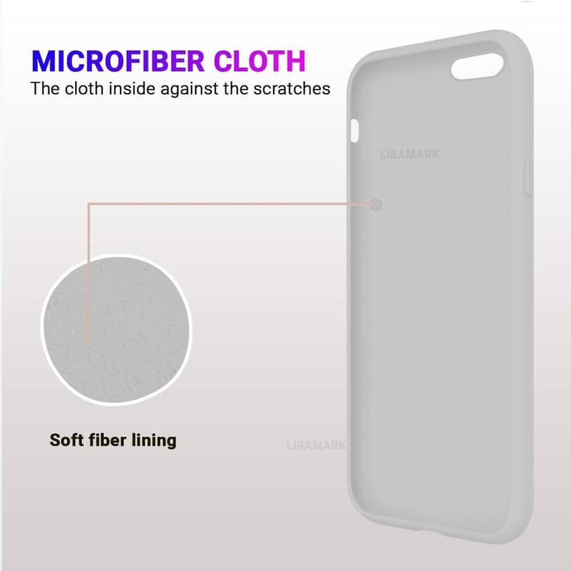 LIRAMARK Liquid Silicone Soft Back Cover Case for Apple iPhone 7 Plus / 8 Plus view 4
