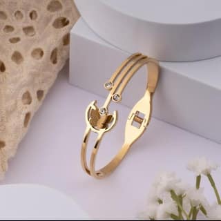 Elegant Double-Layer Gold Bracelet for Women – Chic & Affordable