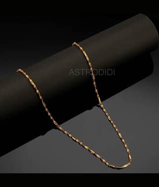 Astrodidi Gold Plated Chain ( Set of 1 )