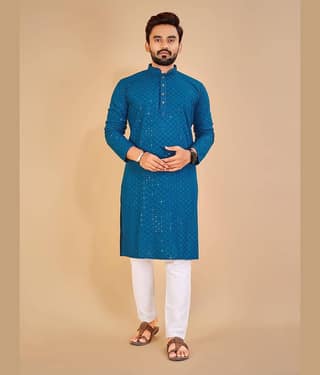 Balaji's - Black Cotton Regular Fit Men's Kurta Pyjama Set ( Pack of 1 )