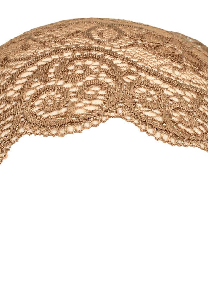 Girls and Womens Hijab Cap Hijab Headband, Under Hijab Scarf Light Brown and Light Blue Naqab Head Scarf (2 pcs) view 5