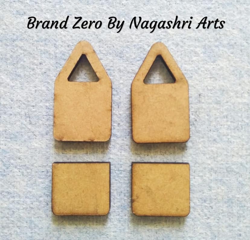 Brand Zero MDF Key Chain Christmas Ball Design - Select Your preferred Size & Thickness view 2