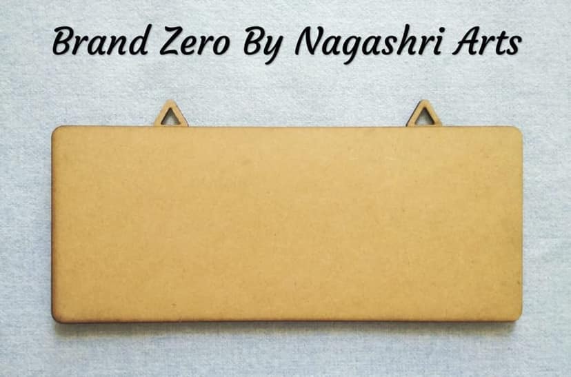 Brand Zero MDF Key Chain Christmas Ball Design - Select Your preferred Size & Thickness view 3