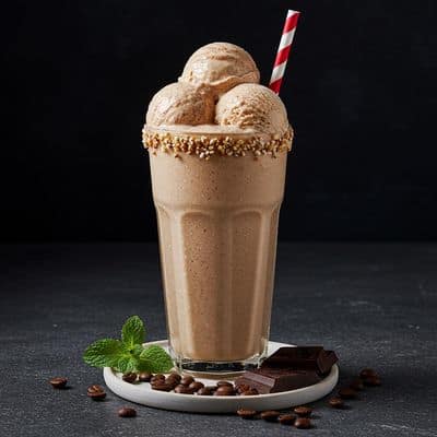 Mocha Chino Ice Cream Shake