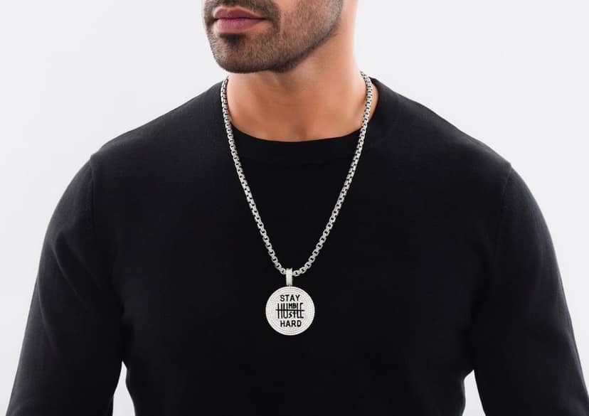 Stay Humble Pendant view 4