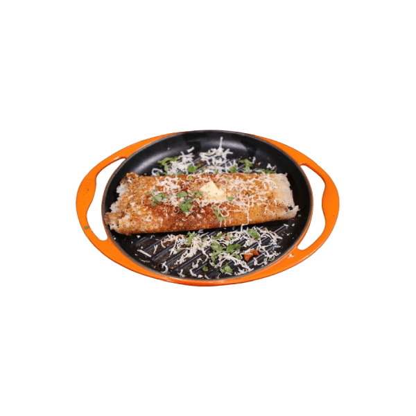 Schezwan Sada Cheese and Butter Dosa