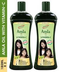 Dabur Amla Hair Oil, 180Ml (Pack Of 2)