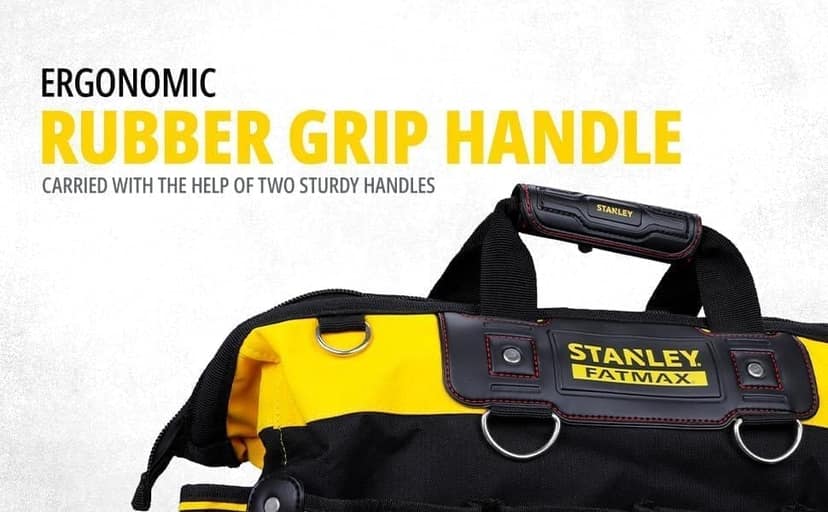 Stanley Portable Storage Fatmax 18" Tool Bag, 1 year Guarantee, 1-93-950 view 8