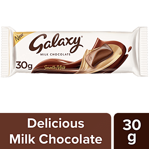 Galaxy Smooth Milk Chocolate Bar, 30 g