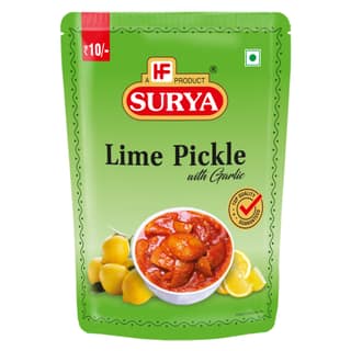 Surya Rs.10 Lime Pickle x 15 Pouches - Pack Of 12