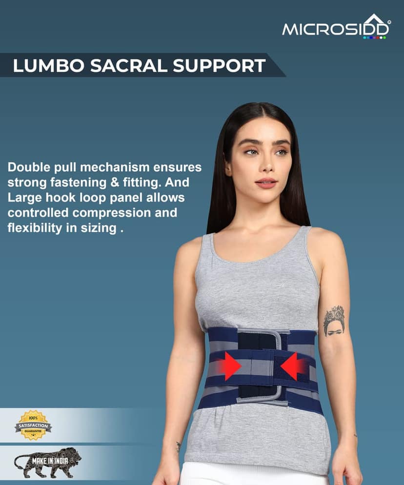 Lumbo Sacral Belt Cushioned (X-Large) view 6