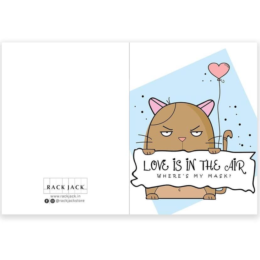 Rack Jack greeting card love is in the air view 5