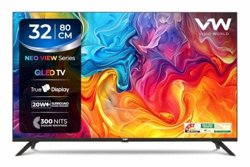 VW 80 cm (32 inches) Frameless Series HD Ready QLED TV VW32MAX VW 80 cm (32 inches) Frameless Series HD Ready QLED TV VW32MAX - Black / Medium view 2