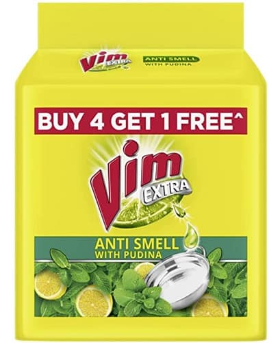 Vim Dishwash Bar Anti Smell 2 x 200g