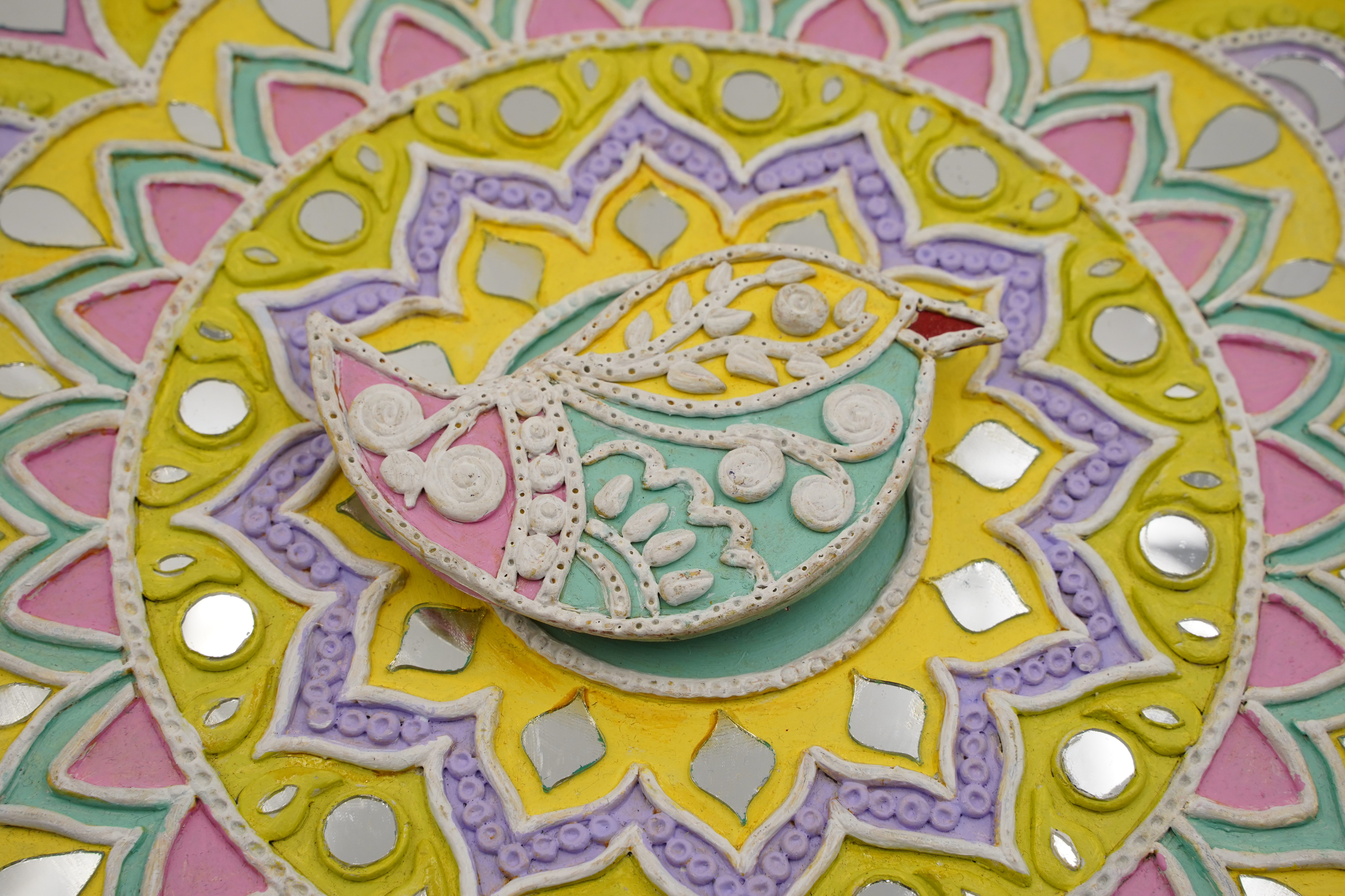 Handmade Bird Fridge Magnet for Kitchen Decoration and Gifting view 2