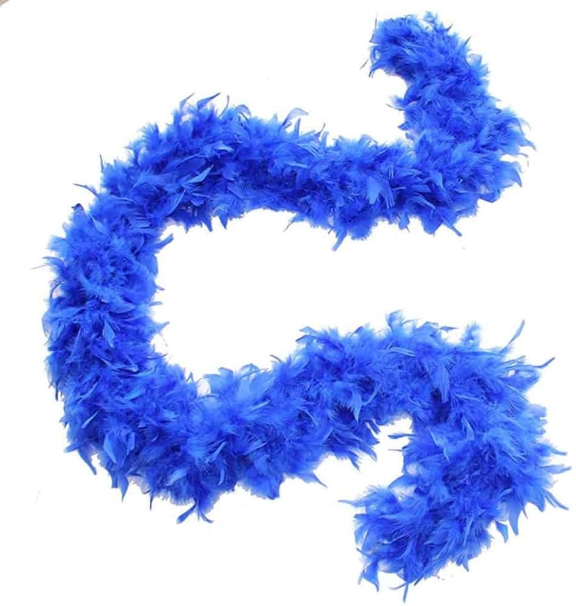 Feather Boa Blue view 3