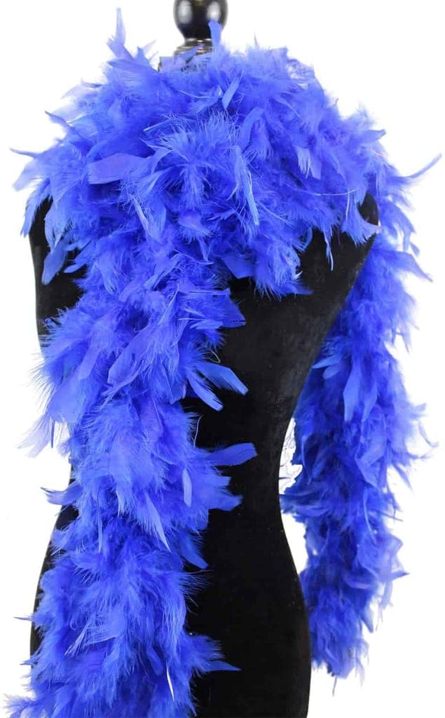 Feather Boa Blue view 4
